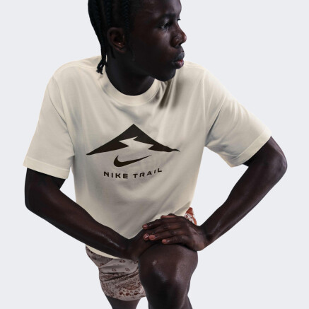 Футболка Nike M NK DF TEE TRAIL LOGO - 176107, фото 4 - інтернет-магазин MEGASPORT