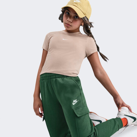 Спортивнi штани Nike K NSW CLUB FLC CRGO PNT LBR - 176106, фото 4 - інтернет-магазин MEGASPORT