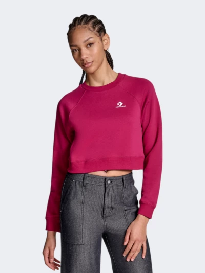 Кофта Converse STAR CHEV CROP CREW - 175976, фото 1 - інтернет-магазин MEGASPORT