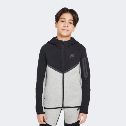 Кофта Nike B NSW TCH FLC FZ - PD - 176119, фото 1 - інтернет-магазин MEGASPORT
