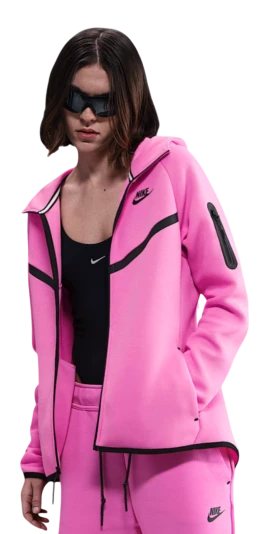 Кофта Nike W NSW TCH FLC WR FZ HDY 2 - 176121, фото 1 - інтернет-магазин MEGASPORT