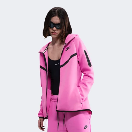 Кофта Nike W NSW TCH FLC WR FZ HDY 2 - 176121, фото 1 - інтернет-магазин MEGASPORT