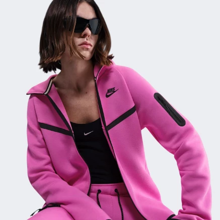 Кофта Nike W NSW TCH FLC WR FZ HDY 2 - 176121, фото 6 - інтернет-магазин MEGASPORT