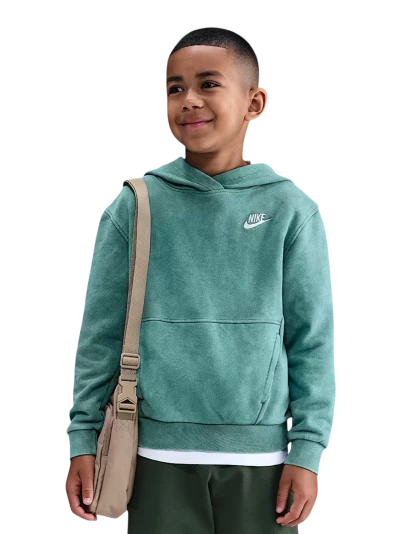 Кофта Nike K NSW WASH PO HOODIE FT - 176125, фото 1 - інтернет-магазин MEGASPORT