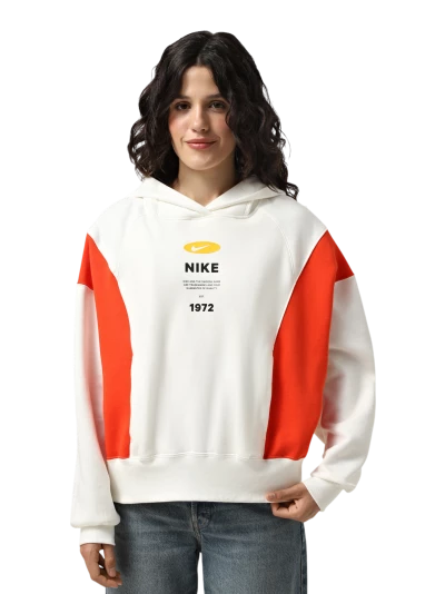 Кофта Nike W NSW PHNX FLC REMIX OOS HDY - 175648, фото 1 - інтернет-магазин MEGASPORT