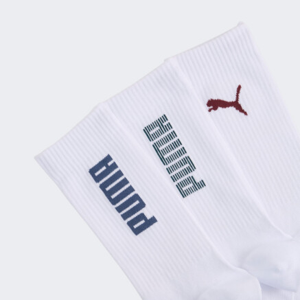 Шкарпетки Puma UNISEX RIB LOGO CREW SOCK 3P - 176252, фото 2 - інтернет-магазин MEGASPORT
