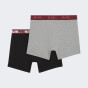 Спідня білизна Puma MEN CHROMATIC WAISTBAND BOXERS 2P, фото 2 - інтернет магазин MEGASPORT