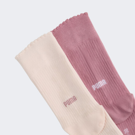 Шкарпетки Puma WOMEN SCALLOP EDGE SOCK 2P - 176254, фото 2 - інтернет-магазин MEGASPORT