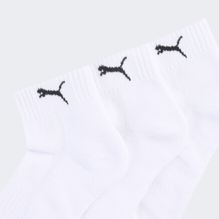 Шкарпетки Puma UNISEX CUSHIONED QUARTER 3P - 176246, фото 2 - інтернет-магазин MEGASPORT