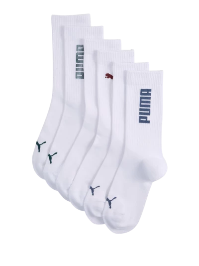 Шкарпетки Puma UNISEX RIB LOGO CREW SOCK 3P - 176252, фото 1 - інтернет-магазин MEGASPORT