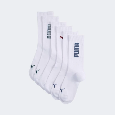 Шкарпетки Puma UNISEX RIB LOGO CREW SOCK 3P - 176252, фото 1 - інтернет-магазин MEGASPORT