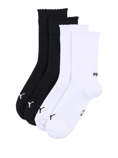 Шкарпетки Puma WOMEN SCALLOP EDGE SOCK 2P - 176253, фото 1 - інтернет-магазин MEGASPORT