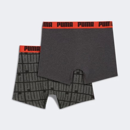 Спідня білизна Puma MEN LOGO PRINT BOXERS 2P - 176250, фото 2 - інтернет-магазин MEGASPORT