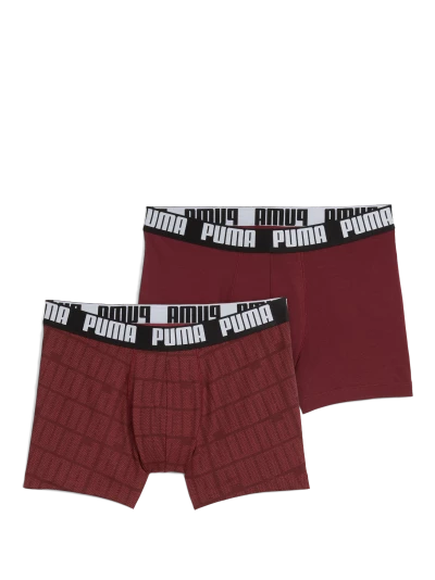 Спідня білизна Puma MEN LOGO PRINT BOXERS 2P - 176251, фото 1 - інтернет-магазин MEGASPORT