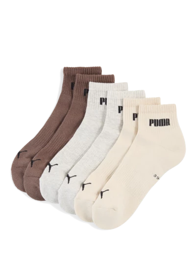 Шкарпетки Puma UNISEX CUSHIONED NEXT QUARTER 3P - 176244, фото 1 - інтернет-магазин MEGASPORT