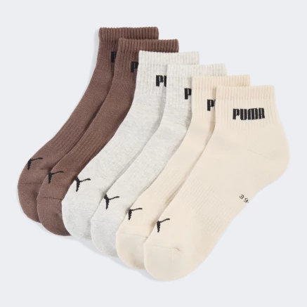 Шкарпетки Puma UNISEX CUSHIONED NEXT QUARTER 3P - 176244, фото 1 - інтернет-магазин MEGASPORT