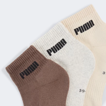 Шкарпетки Puma UNISEX CUSHIONED NEXT QUARTER 3P - 176244, фото 2 - інтернет-магазин MEGASPORT