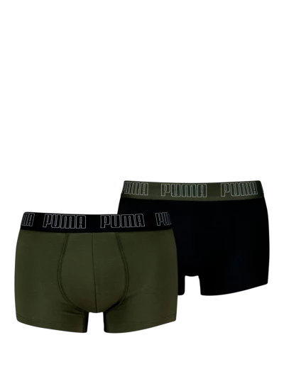 Спідня білизна Puma MEN EVERYDAY TRUNKS 2P - 176238, фото 1 - інтернет-магазин MEGASPORT