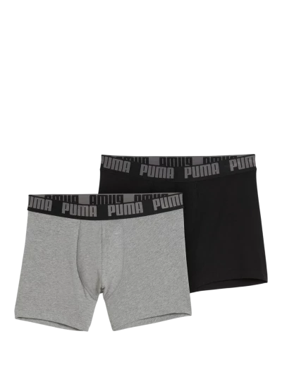 Спідня білизна Puma MEN EVERYDAY BASIC BOXERS 2P - 176237, фото 1 - інтернет-магазин MEGASPORT