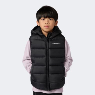 hooded full zip vest