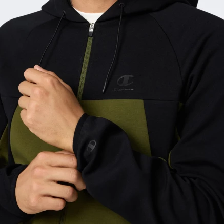 Кофта Champion hooded full zip sweatshirt - 176269, фото 5 - інтернет-магазин MEGASPORT