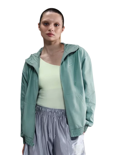 Вітровка Nike W NSW ESSNTL UV WVN JKT HD - 175200, фото 1 - інтернет-магазин MEGASPORT