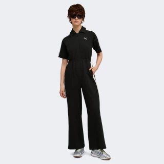 Комбинезон Puma T7 SS Jumpsuit DK | Цвет: черный | купить в