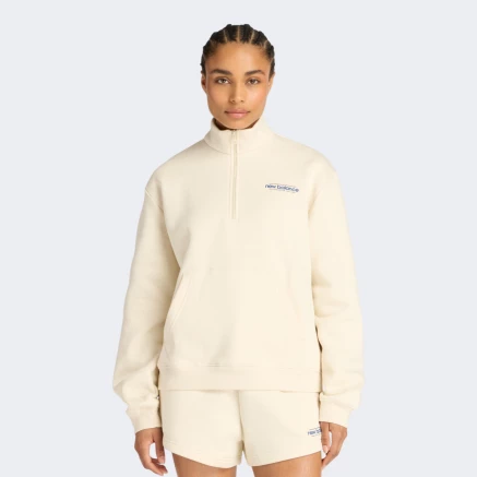Кофта New Balance Reimagined Fleece Half Zip - 175570, фото 1 - інтернет-магазин MEGASPORT