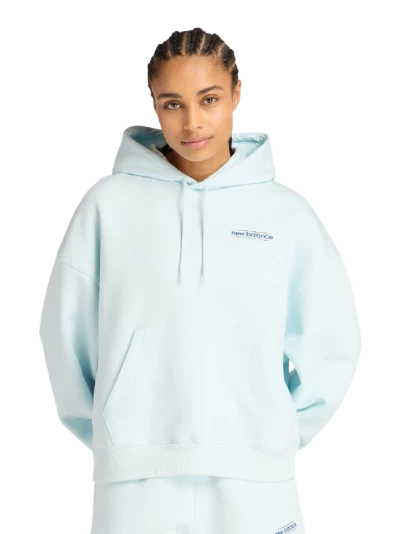 Кофта New Balance Reimagined Fleece Oversized Hoodie - 175572, фото 1 - інтернет-магазин MEGASPORT