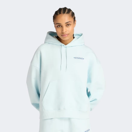 Кофта New Balance Reimagined Fleece Oversized Hoodie - 175572, фото 1 - інтернет-магазин MEGASPORT