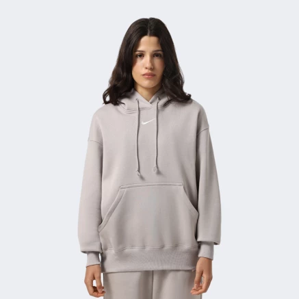 Кофта Nike W NSW PHNX FLC OS PO HOODIE - 175198, фото 1 - інтернет-магазин MEGASPORT