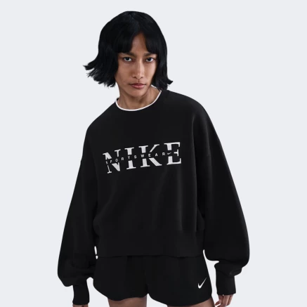 Кофта Nike W NSW PHNX FLC CREW GLS - 175007, фото 1 - інтернет-магазин MEGASPORT