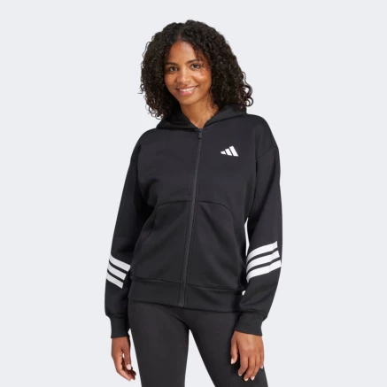 Кофта Adidas W FI 3S FZ HD - 170800, фото 1 - інтернет-магазин MEGASPORT