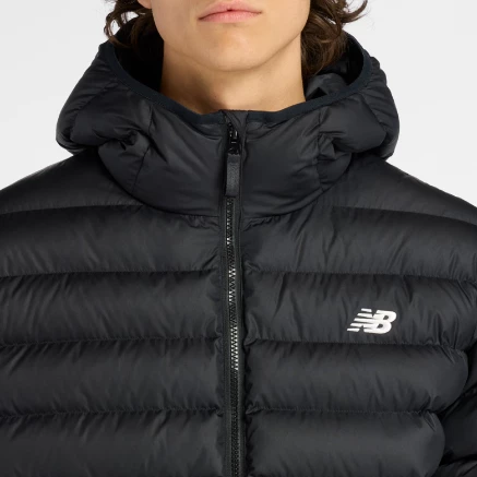 Куртка New Balance Hooded Puffer Jacket - 176343, фото 4 - інтернет-магазин MEGASPORT