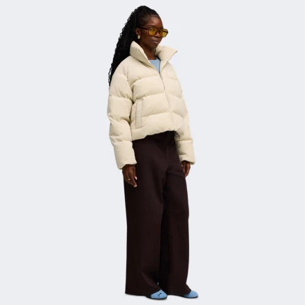 Куртка Puma WARDROBE ESS Corduroy Puffer Jacket - 176376, фото 3 - інтернет-магазин MEGASPORT