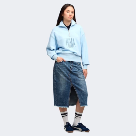 Кофта Puma PREMIUM ESS Oversized Graphic Polo Crew - 176373, фото 3 - інтернет-магазин MEGASPORT