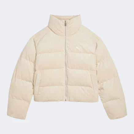 Куртка Puma WARDROBE ESS Corduroy Puffer Jacket - 176376, фото 6 - інтернет-магазин MEGASPORT