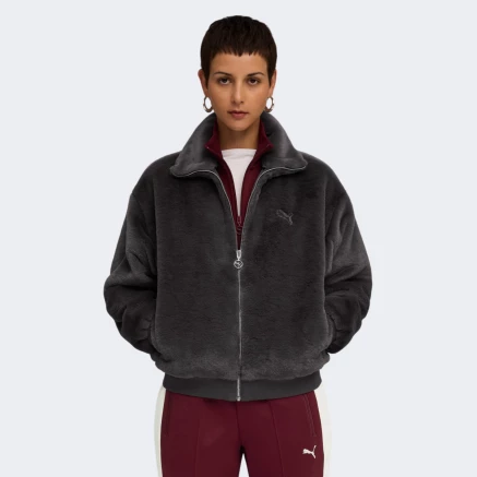 Куртка Puma WARDROBE ESS Soft Fleece jacket - 176374, фото 1 - інтернет-магазин MEGASPORT