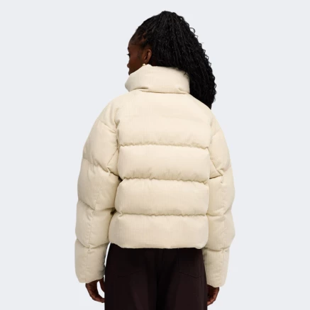 Куртка Puma WARDROBE ESS Corduroy Puffer Jacket - 176376, фото 2 - інтернет-магазин MEGASPORT