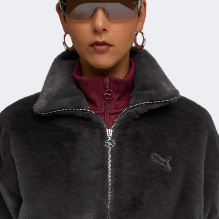 Куртка Puma WARDROBE ESS Soft Fleece jacket - 176374, фото 4 - інтернет-магазин MEGASPORT