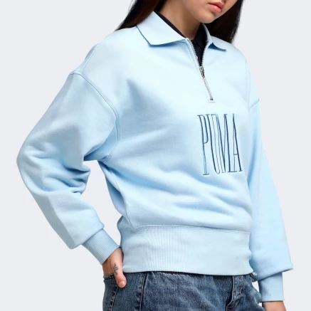 Кофта Puma PREMIUM ESS Oversized Graphic Polo Crew - 176373, фото 5 - інтернет-магазин MEGASPORT