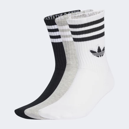 Шкарпетки Adidas Originals 3S CREW S 3P - 174478, фото 1 - інтернет-магазин MEGASPORT