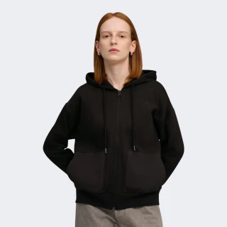 Кофта Puma HER Relaxed Full-Zip Hoodie FL | Колір: чорний | купити