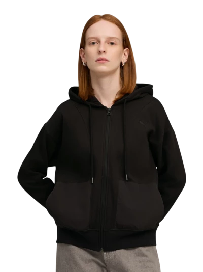 Кофта Puma HER Relaxed Full-Zip Hoodie FL - 175896, фото 1 - інтернет-магазин MEGASPORT