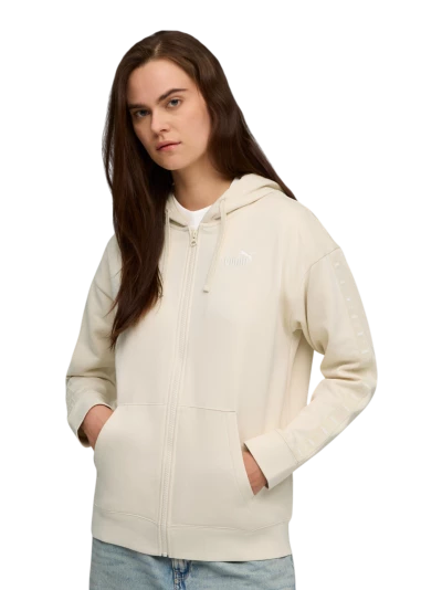 Кофта Puma ESS TAPE Relaxed Full-Zip Hoodie FL - 175078, фото 1 - інтернет-магазин MEGASPORT