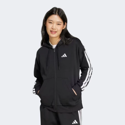 Кофта Adidas W 3S FL FZ HD - 175943, фото 1 - інтернет-магазин MEGASPORT