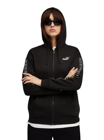 Кофта Puma ESS TAPE Relaxed Full-Zip Hoodie FL - 175894, фото 1 - інтернет-магазин MEGASPORT