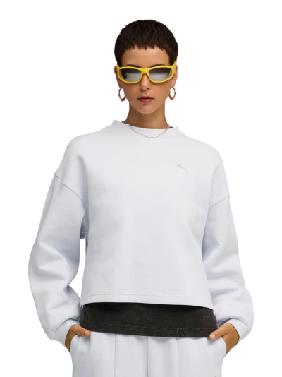 Кофта Puma WARDROBE ESS Oversized Crew DK - 173948, фото 1 - інтернет-магазин MEGASPORT