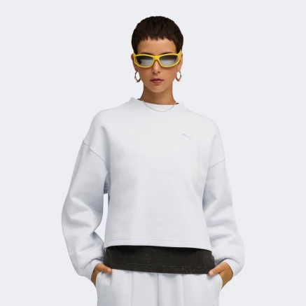 Кофта Puma WARDROBE ESS Oversized Crew DK - 173948, фото 1 - інтернет-магазин MEGASPORT