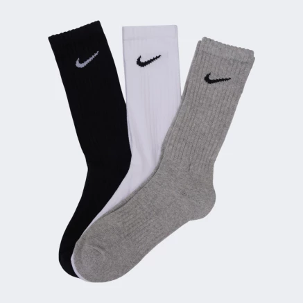 Шкарпетки Nike Unisex Cushion Crew Training Sock (3 Pair) - 95031, фото 1 - інтернет-магазин MEGASPORT